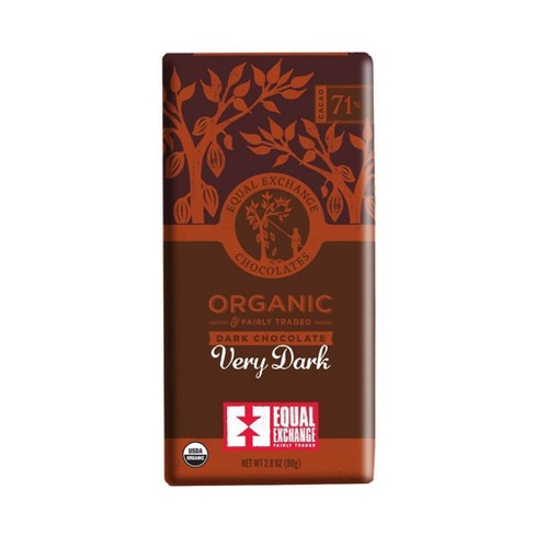 Equal Exchange, Organic Dark Chocolate, Very Dark, 2.8 oz
 | Pack of 12 - PlantX US