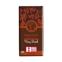 Equal Exchange, Organic Dark Chocolate, Very Dark, 2.8 oz
 | Pack of 12 - PlantX US