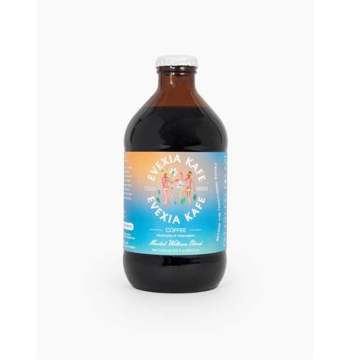 Evexia Kafe - Cold Brew Coffee + Nootropics, 10.5oz