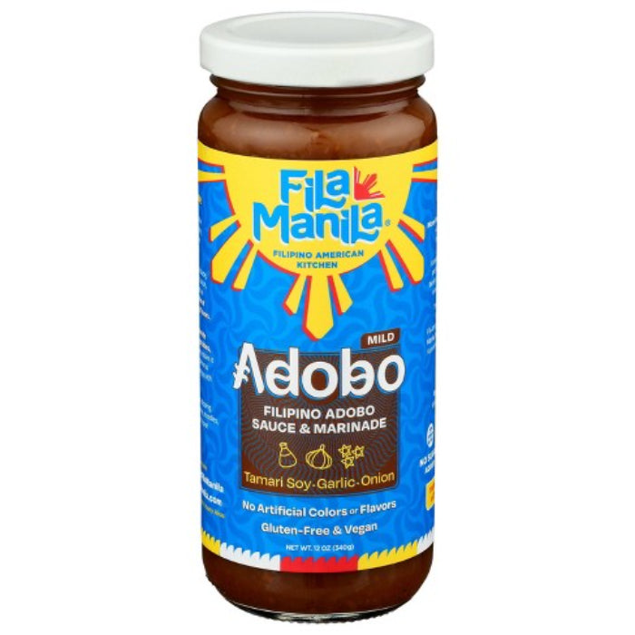 FILA MANILA SAUCE MARINADE ADOBO 12 OZ