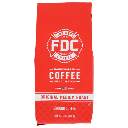 FIRE DEPARTMENT COFFEE COFFEE GRND ORIG MED R 12 OZ - Pack of 6