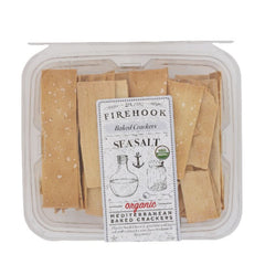 Firehook Baked Crackers Sea Salt, 8 oz - Pack Of 12
