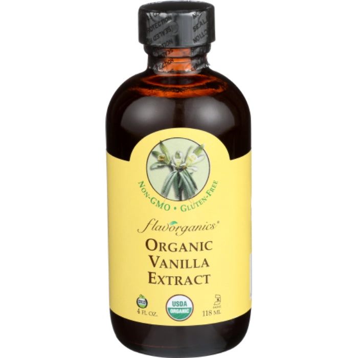 FLAVORGANICS EXTRACT VANILLA ORG 4 OZ - Pack of 1