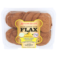 FLAX4LIFE COOKIES LEMON ZEST 16 OZ - Pack of 6