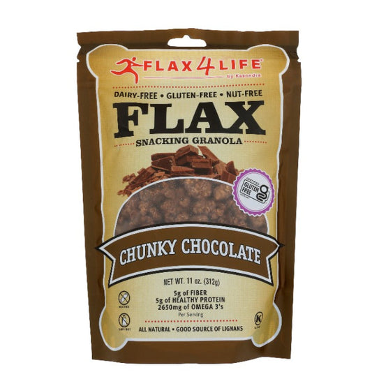 FLAX4LIFE GRANOLA CHNKY CHOC 11 OZ - Pack of 6