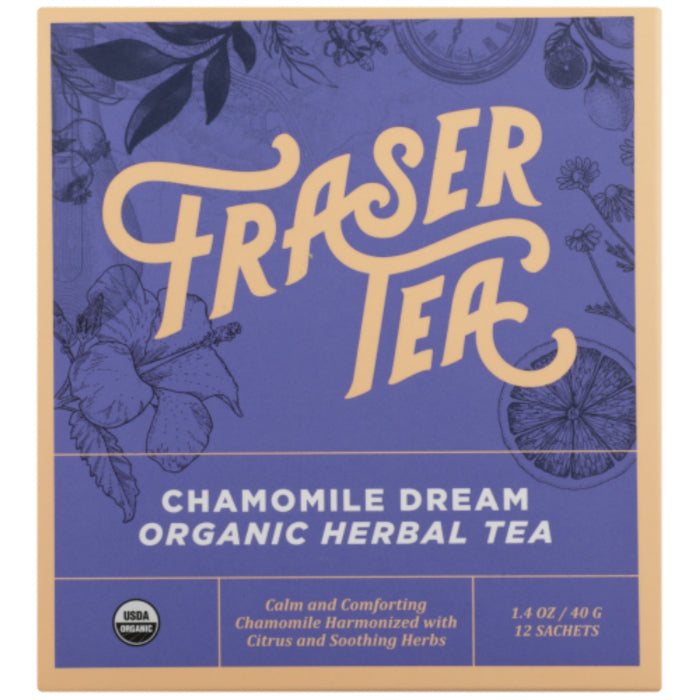 FRASER TEA TEA CHAMOMILE DREAM ORG 1.4 OZ - Pack of 6