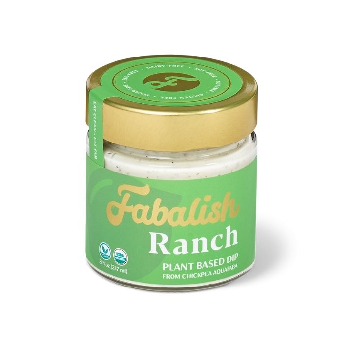 Fabalish - Plant-Based Ranch Dip, 8oz - front