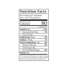 Fabalish - Plant-Based Tzatziki, 8oz - nutrition facts