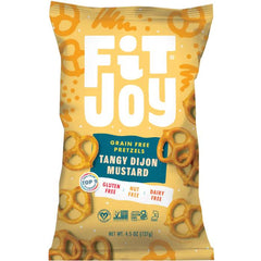 FitJoy - Grain Free Pretzels Tangy Dijon Mustard, 4.5oz