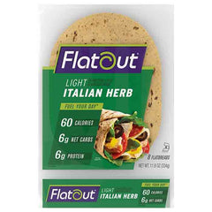 Flat Out - Flatbread - Italian Herb Light, 11.8oz