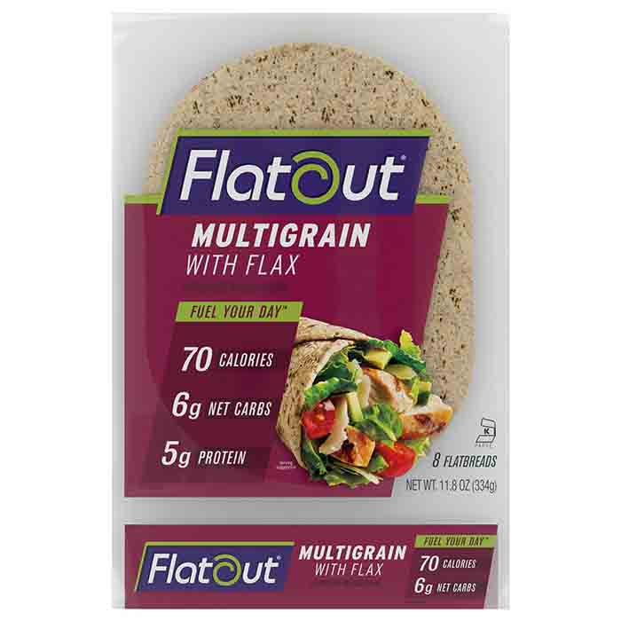 Flat Out - Flatbread - Multigrain Flax, 11.8oz