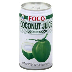 Foco Juice Coconut 11.8 Oz - Pack Of 24