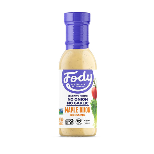 Fody Food Co - Maple Dijon Dressing, 8oz
 | Pack of 6 - PlantX US