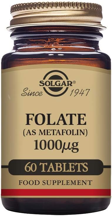 Folate -  Metafolin - Body Ready Form - 1,000 MCG (60 Tablets)