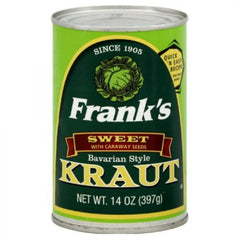 Franks Sauerkraut Bavarian 14 Oz - Pack Of 24