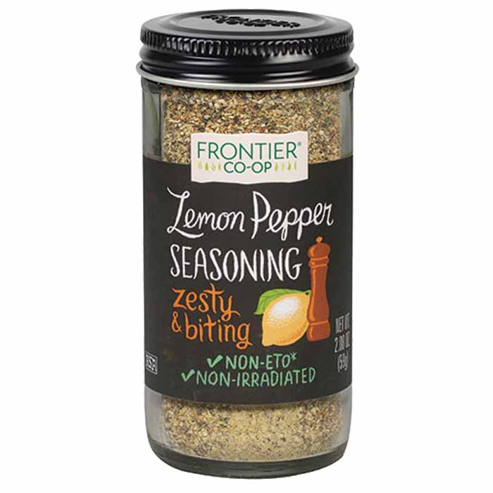 Frontier Co-Op - Organic Lemon Pepper Seasoning Blend, 2.08oz