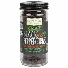 Frontier Co-Op - Organic Whole Black Peppercorns, 2.12oz