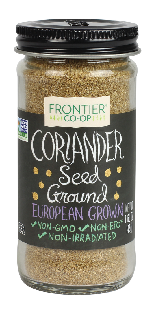 Frontier Coriander Ground, 0.4 oz
 | Pack of 6 - PlantX US