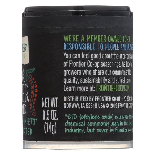 Frontier Ground Black Pepper, 0.5 oz
 | Pack of 6