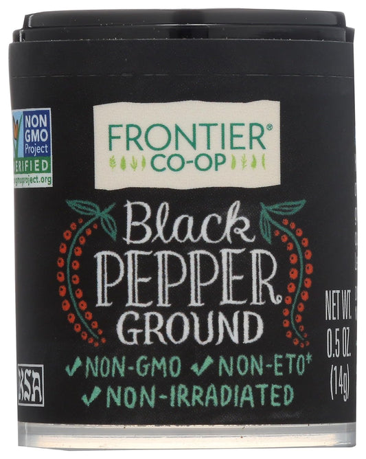 Frontier Ground Black Pepper, 0.5 oz
 | Pack of 6