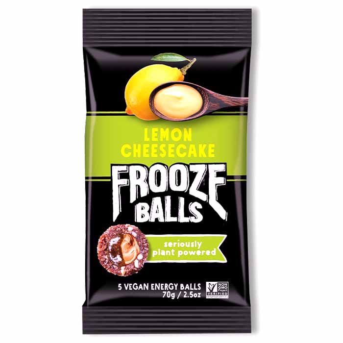 Frooze Balls - Energy Balls - Lemon Cheesecake, 2.5oz 