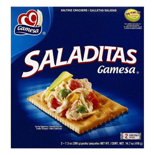 GAMESA - CRACKER SALADITA 14.6 OZ - Pack of 12