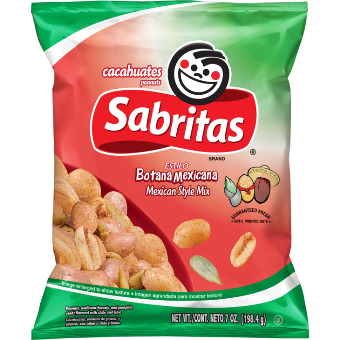 Gamesa - Sabritas Peanut Mexican Style, 7 oz | Pack of 12