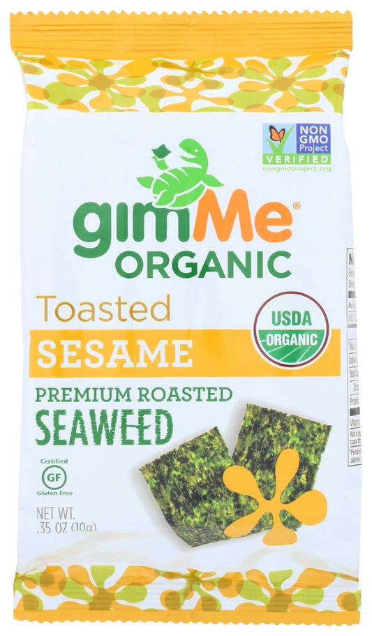 GIMME SEAWEED SNK RSTD SSME ORG 0.35 OZ - Pack of 12