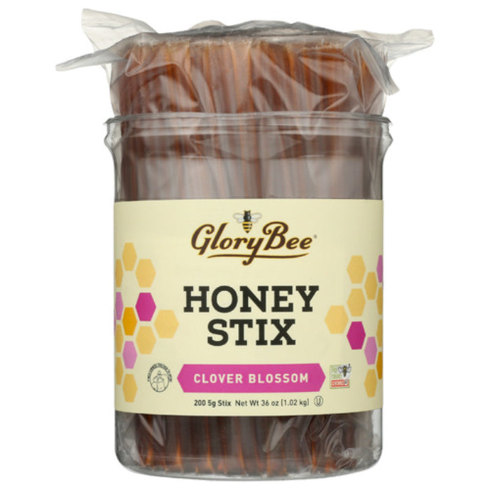 GLORYBEE HONEYSTIX CLOVER CANISTER 200 PC - Pack of 1