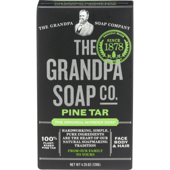 GRANDPAS SOAP BAR PINE TAR 4.25 OZ - Pack of 1