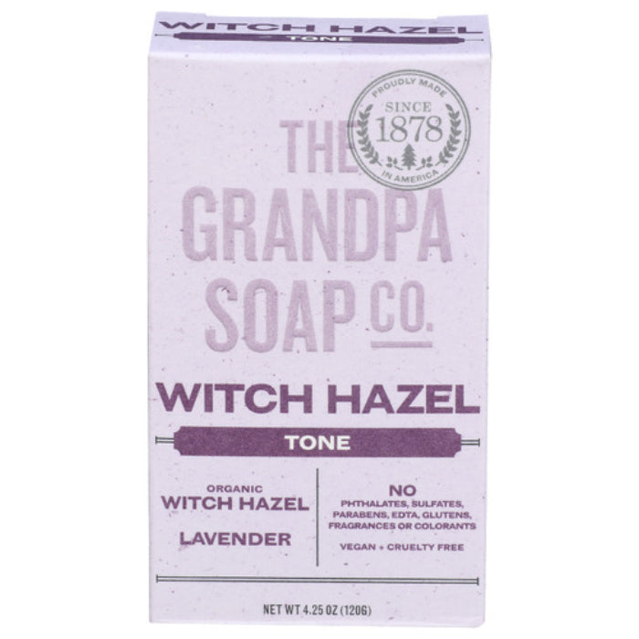 GRANDPAS SOAP BAR WITCH HAZEL 4.25 OZ - Pack of 1