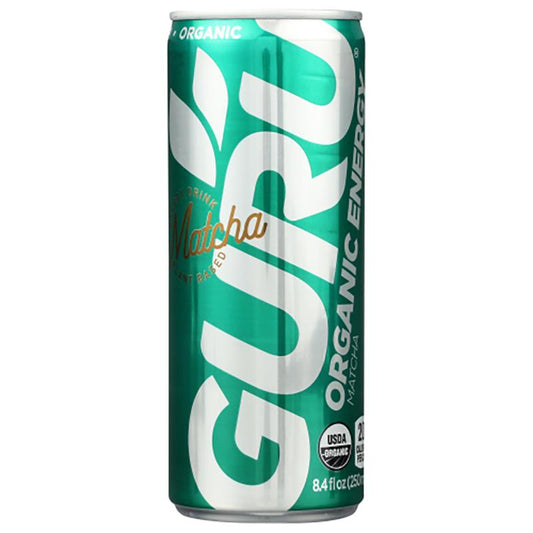 GURU Energy Drink Matcha, 8 oz