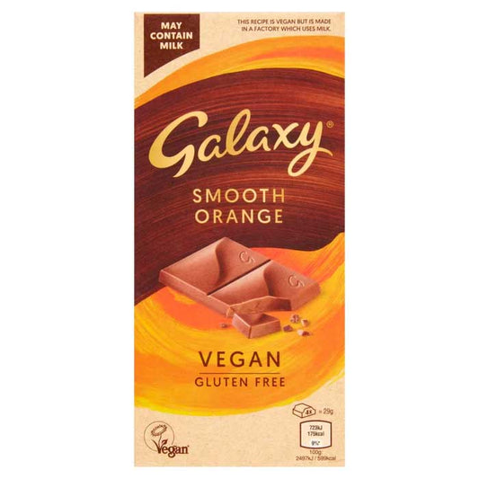 Galaxy - Chocolate Bar Smooth Orange, 100g