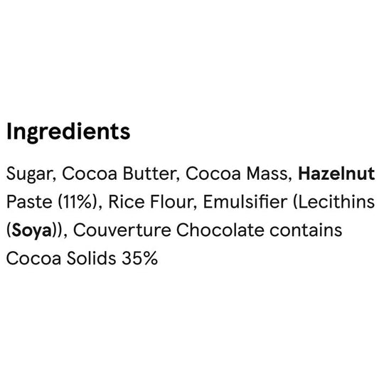 Galaxy - Chocolate Bar Vegan Classic, 29g - Back