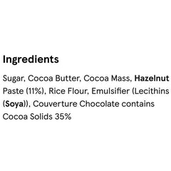 Galaxy - Chocolate Bar Vegan Classic, 29g - Back