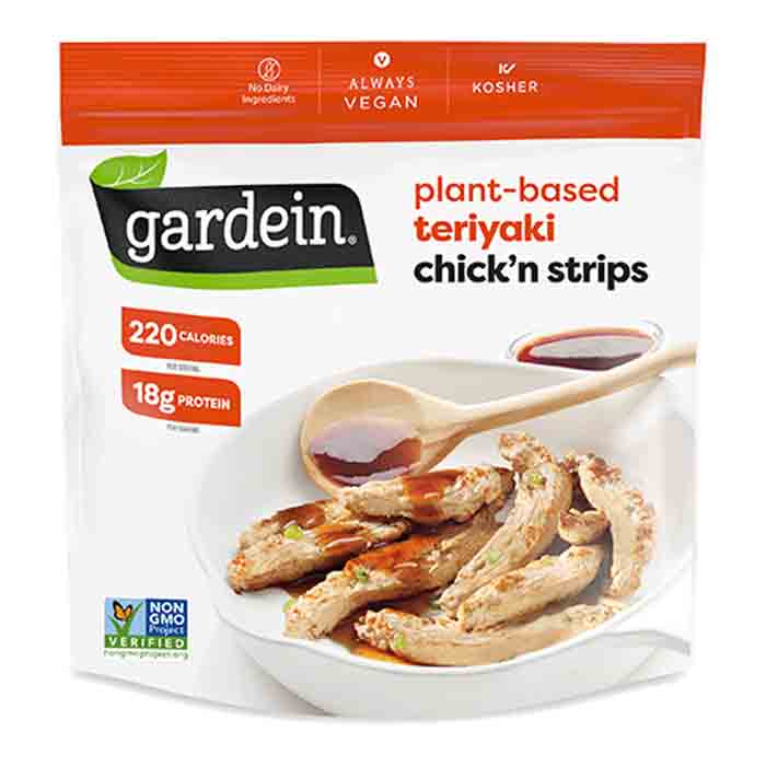 Gardein - Chick'n Strips - Chick'n Strips Teriyaki, 10.5oz