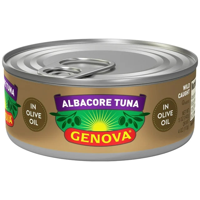 Genova - Albacore Tuna In Pure Olive Oil, 5 oz | Pack of 12