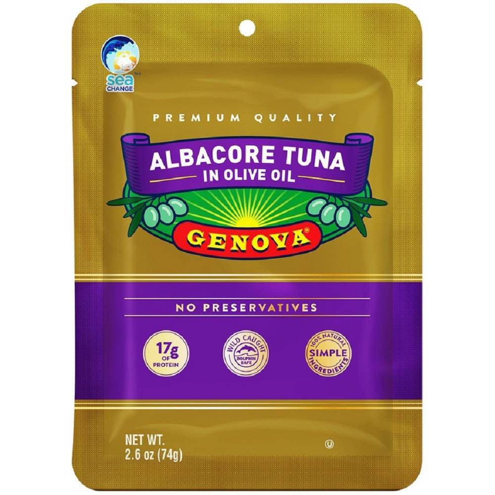 Genova - Albacore Tuna in Olive Oil, 2.6 Oz | Pack of 12