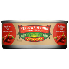 Genova - Tuna Ylwfin Cal Chili Oo 5 Oz - Pack Of 12