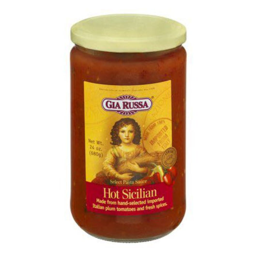 Gia Russa - Sicilian Hot Sauce, 24 Oz | Pack of 6