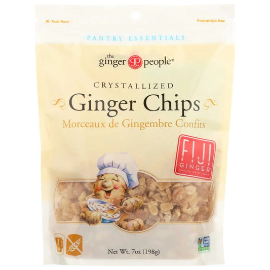 Ginger People - Ginger Chip Crystallized, 7 Oz | Pack of 12