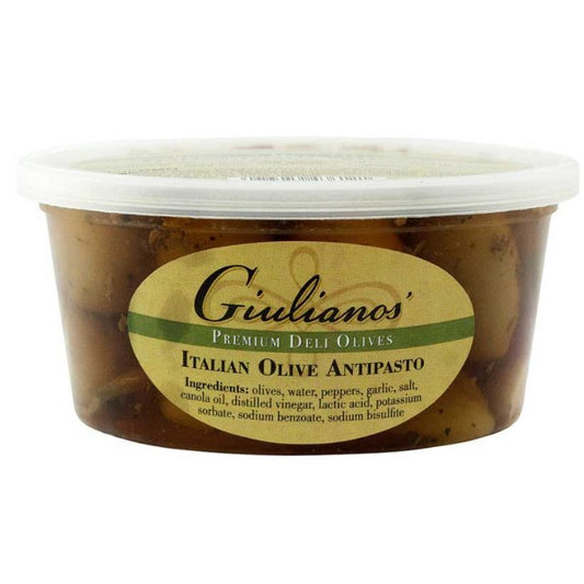 Giuliano - Olive Deli Itln Antipasto 12 Oz - Pack Of 6