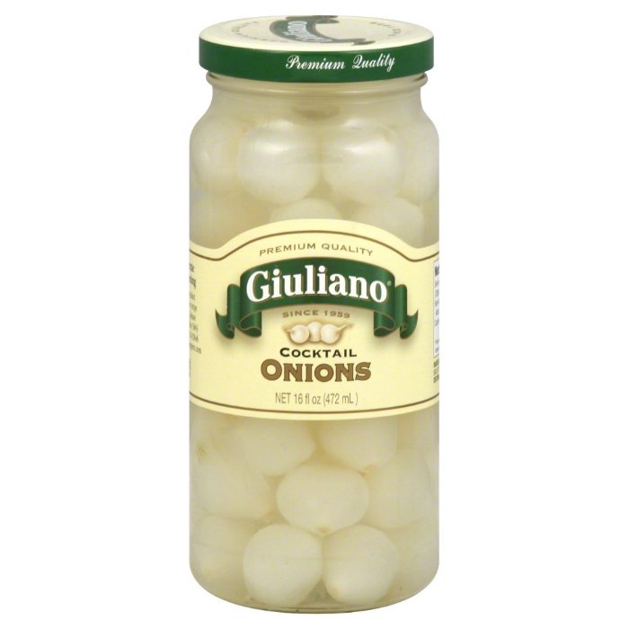 Giuliano - Onion Cocktail, 16 Oz | Pack of 6