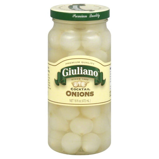 Giuliano - Onion Ccktail 16 Oz - Pack Of 6