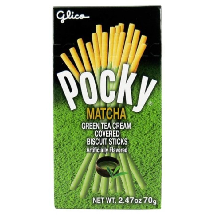 Glico - Cookie Matcha Green Tea, 2.47 Oz | Pack of 10