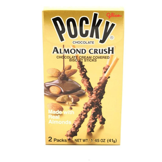 Glico - Cookies Almond Crush, 1.45 Oz | Pack of 10