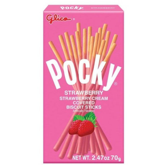 Glico - Snack Pocky Strwbry Thai 2.47 Oz - Pack Of 10