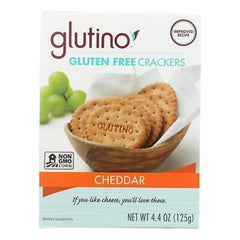 Glutino - Cracker Chdr Gf Wf 4.4 Oz - Pack Of 6