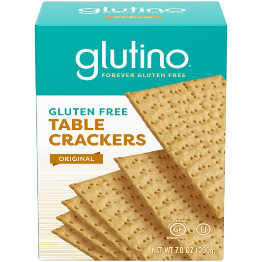 Glutino - Cracker Tbl Style Gf 7 Oz - Pack Of 12