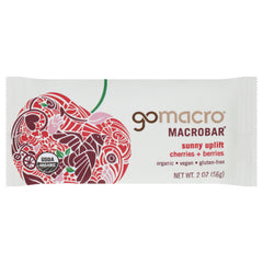 GOMACRO BAR CHERRY & BERRIES 2 OZ - Pack of 12